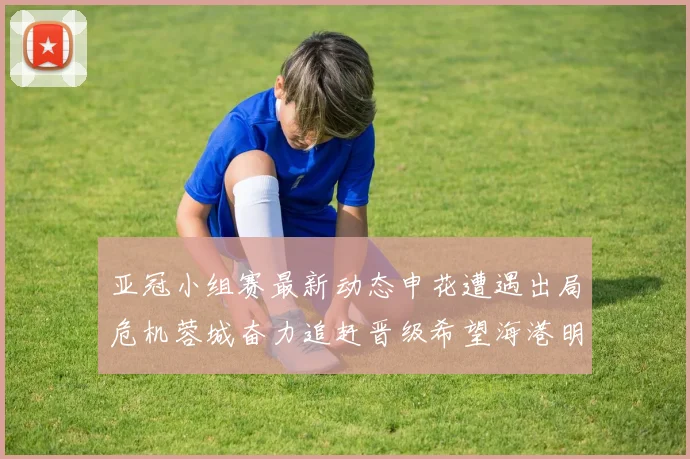 亚冠小组赛最新动态申花遭遇出局危机蓉城奋力追赶晋级希望海港明日迎战挑战